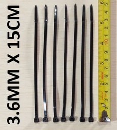 [36150NB] AMARRA PLASTICA 15CM X 3.6MM NEGRA CONSUN