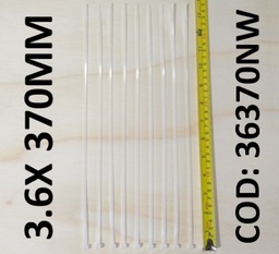 [36370NW] AMARRA PLASTICA 37CM X 3.6MM BLANCA CONSUN