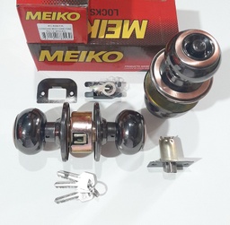 [409212] CERRADURA POMO MEIKO DORM. 9212 BN/AC