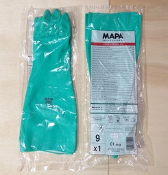 [480139] GUANTE NITRILO 9 MAPA ULTRANITRIL 18 PULGADAS 480 T # 9