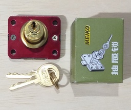 [4C20502] CERRADURA P/CAJON MEIKO ROJO 16MM REF:508