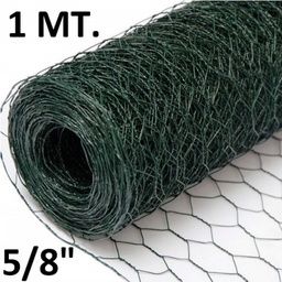 [4M11482] MALLA HEXAGONAL PLASTIFICADA 5/8 X 1.00M BWG20