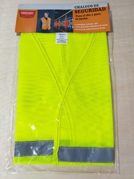 [4P410L9] CHALECO REFLECTIVO CENTURY VERDE MALLA 4P410L9