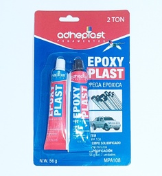 [4P44180] MASILLA EPOXICA 56 GRAMOS/TUBO EPOXY PLAST 2 TON