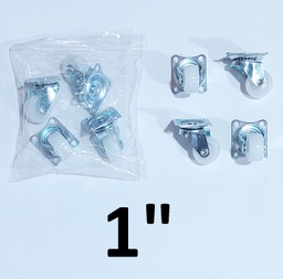 [4R22055] GARRUCHA GIRATORIA IND.1´´ JGO R/NYLON CENTURY 4PCS