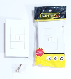 [4S90017] TOMA TELEFONO SIMP CENTURY VB-TELEF BLANCO