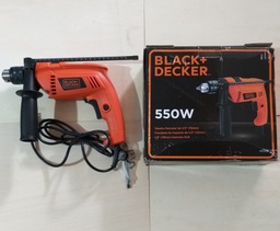 [4T30814] TALADRO BLACK &amp; DEKER 1/2´´ HD555-B3 V/V PERC.550W