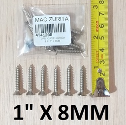 [4T41206] TORN.T.P. 1.00X08 C/AVELLANADA  1 X 8