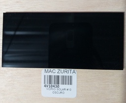 [4V10430] VIDRIO SOLDAR 10 CENTURY OSCURO