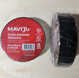[51] CINTA AISLANTE MAVIJU 20MX19MM NEGRA