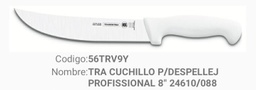 [56TRV9Y] CUCHILLO TRAMONTINA 08 P/CARNE PROFESIONAL PTA REDONDA