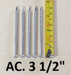 [5CAJ35] CLAVO AC. 3.5  3 1/2´´ NISSEN JAPON KG. 78U X KG