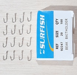 [5PZAP2W] ANZUELO P/PESCA # 20 NICKEL 92247