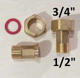 [604004] ACOPLE BRONCE RACOR P/MEDIDOR 3/4 X 1/2´´