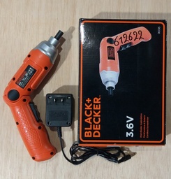 [612622] ATORNILLADOR INALAMBRICO BLACK &amp; DECKER 2POS.3.6V #9036