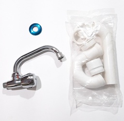 [615864] LLAVE FR. DANU P/BAJO CARISA P/PARED C/SIFON 1 1/2