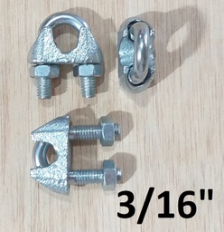 [621316] GRILLETE P/CABLE 3/16