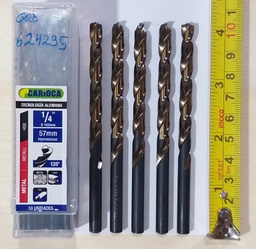 [624295] BROCA HSS 1/4 CARIOCA X 102MM M2