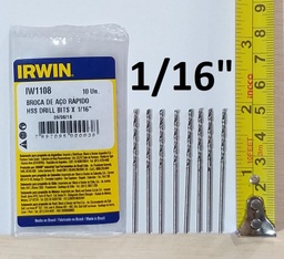 [626449] BROCA HSS 1/16´´ IRWIN