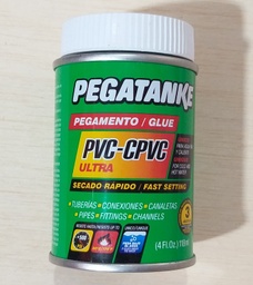 [654254] SOLDADURA AL FRIO PEGATANKE P/PVC FRIO/CALIE 118ML