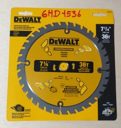 [6HD1536] SIERRA CIRC.DEWALT 7-1/4´´ DWE3176 36D MADERA