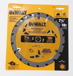 [6HD1544] SIERRA CIRC.DEWALT 7 1/4´´ 18D P/MADERA DW3192
