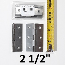 [7640] BISAGRA 2.5 HIERRO CAJA VERDE