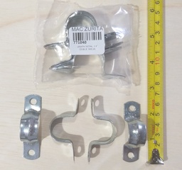 [771040] GRAPA METAL 3/4 DOBLE OREJA