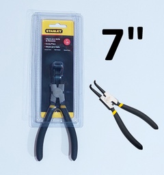 [784272] ALICATE 7´´ STANLEY P/ANILLO DE RETENCION INTERIOR CURVO