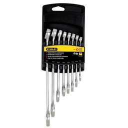 [787775] JGO LLAVE COMBINAC STANLEY 8 PCS 8-19MM 87775