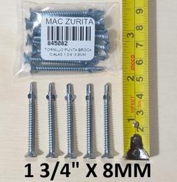 [845082] TORN.PUNTA BROCA 8X1 3/4 C/AVELLANADA GALV