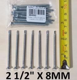 [864082] TORN.PUNTA BROCA 8X2 1/2´´ C/AVELLANADA GALV