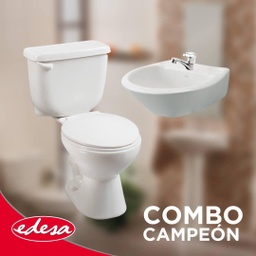 [940001] COMBO INOD.EDESA C/LLAVE PLASTICA BLANCO
