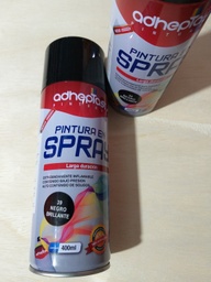 [9CD6011] P.SPRAY ADHEPLAST NEGRO BRILLANTE