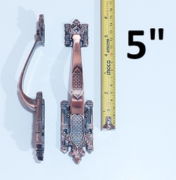 [A0113] AGARR. P/PUERTA PRINC. (AC-307) AC-3202 5´´  COBRE ANTIGUO