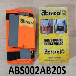 [ABS002AS] CINTURON PROT.COLUMN.ABRACOL S ANTIL/REFLECTIVO