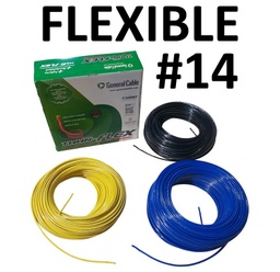 [BA14] CABLE FLEX 14 GENERAL AWG THHN ROLLO (100MT)