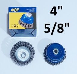 [BP00280] CEPILLO AL. COPA 4 TRENSADO 5/8 BP P/AMOLADORA CCTBP4