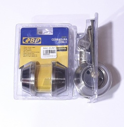 [BP00291] CERRADURA BP LLAVE LLAVE BRONCE ANTIGUO DOBLE