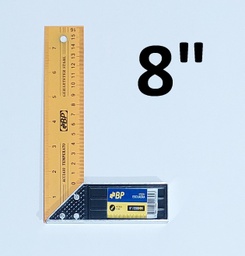 [BP00384] ESCUADRA 08 BP 200MM M/ALUMINIO