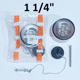 [BP00434] REJILLA INOXIDABLE DESAGUE BP PARA BANO 1.1/4