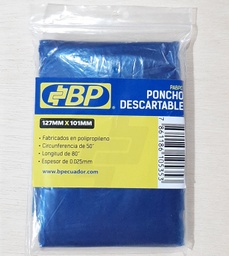 [BP00772] IMPERMEABLE T/PONCHO BP