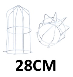 [C0483] CANASTILLA PROTECTORA P/FOCO # 4 28 CM