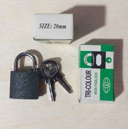 [CGR20] CANDADO GRIS 20MM