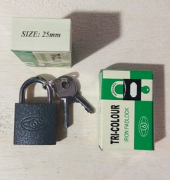 [CGR25] CANDADO GRIS 25MM