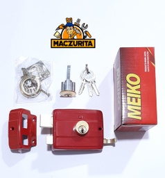 [CMC556] CERRADURA MEIKO S/P ROJO VINO 556