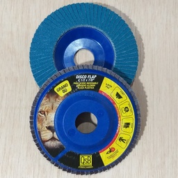 [D0266] PLATO PULIDOR QSB 4 1/2 Z080 X 7/8 D.ZIRCONIO