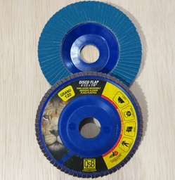 [D0267] PLATO PULIDOR QSB 4 1/2 Z120 X 7/8 D.ZIRCONIO