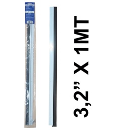 [DS0003] RASTRERA BARREDERA 1M BLANCA C/TORNILLOS