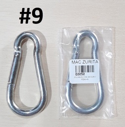 [E0050] ESLABON CON SEGURO # 9 FEIM